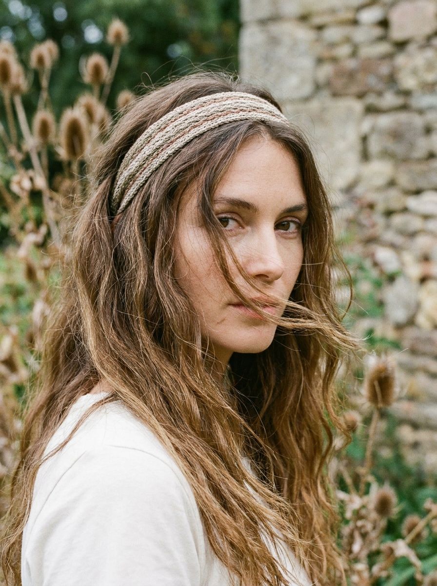 Boho Haarband Frisur - Frisuren mit Haarband
